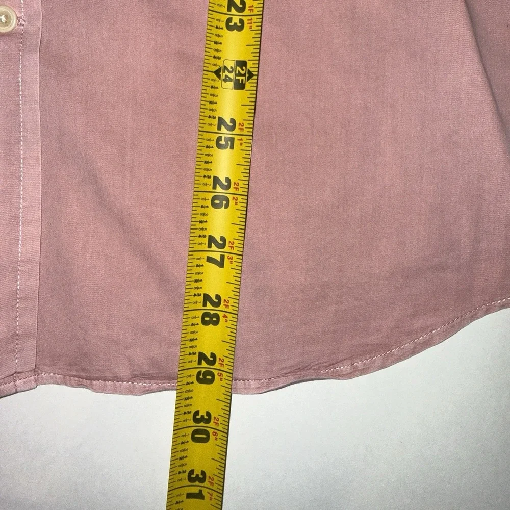 2 Banana Republic Mens M Slim Fit Long Sleeve Button Down Shirts Blue Rose Lot